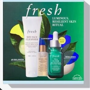 FRESH brand Luminous Resilent Skin Ritual Set 80.00 Retail
